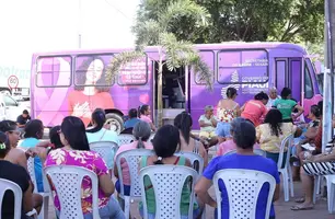 Demerval Lobão: projeto carreta da mamografia realiza exames no município (Foto: Reprodução)