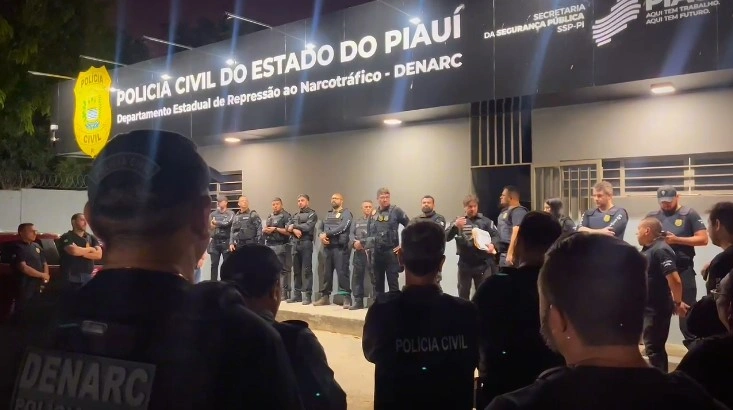 Denarc deflagra operação contra trafico de drogas na zona Sul de Teresina