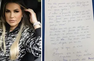 Deolane Bezerra escreveu carta para tranquilizar fãs (Foto: Reprodução)