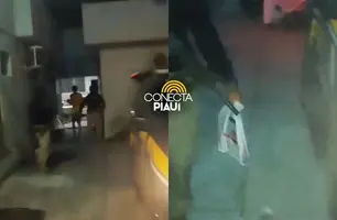 Dois homens são presos pela PRF por tentativa de assalto na BR-343 em Teresina (Foto: Repórter 12/Conecta Piauí)