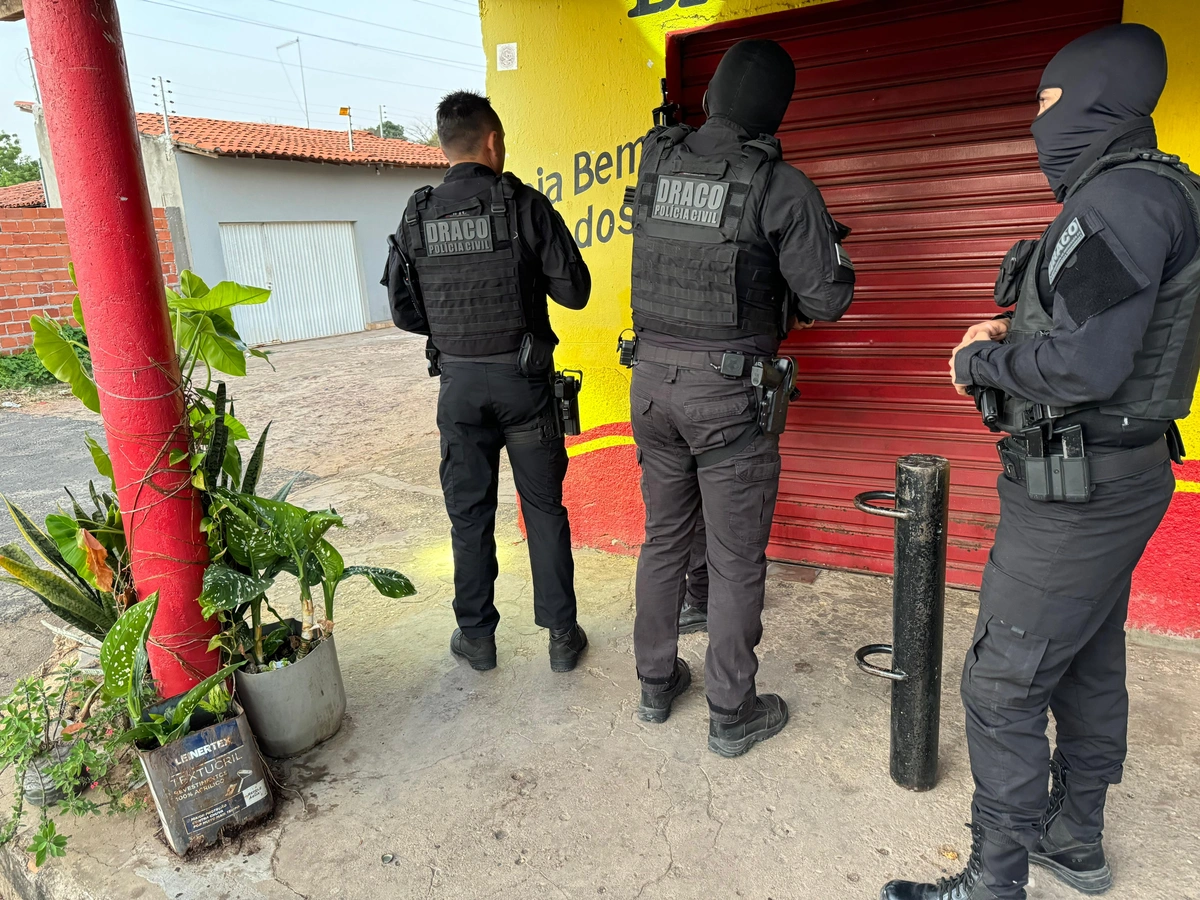 Draco deflagra 154ª fase de operação contra tráfico de drogas em zonas de Teresina