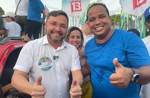 Enzo Samuel reúne centenas de apoiadores em evento com Fábio Novo em Teresina (Foto: Alessandra Fonseca/Conecta Piauí)
