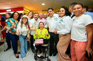 Fábio Novo e Rafael Fonteles fazem reunião com candidatos a vereador em Teresina (Foto: Moisés Sabá)