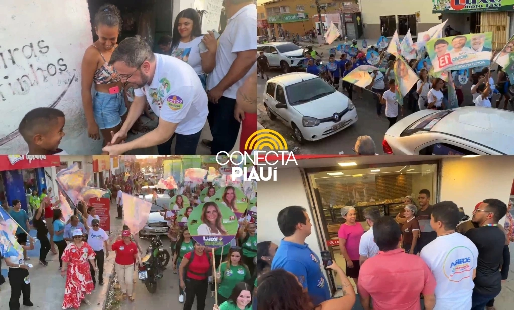 Fábio Novo realiza caminhada do 13 no bairro Alto da Ressureição, em Teresina