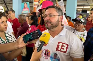 Fábio Novo visita Nova Cesa em Teresina (Foto: Alessandra Fonseca/Conecta Piauí)