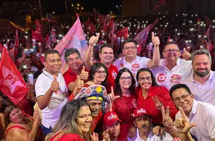 Fanuel Adauto realiza caminhada e comício ao lado do governador Rafael Fonteles (Foto: Conecta Piauí)
