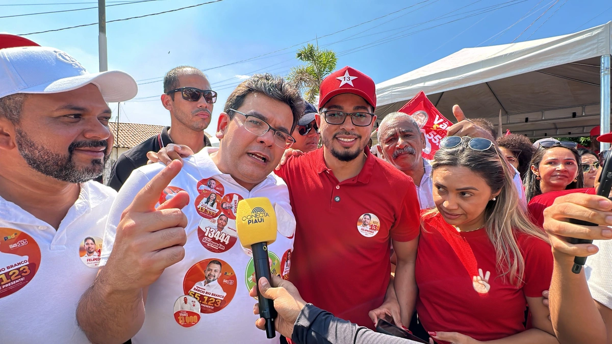 Felipe Dias realiza bandeiraço com apoio de Rafael Fonteles em Cristino Castro