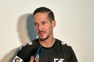 Felipe Sousa, técnico do Flamengo-PI (Foto: Pedro Melo/Conecta Piauí)