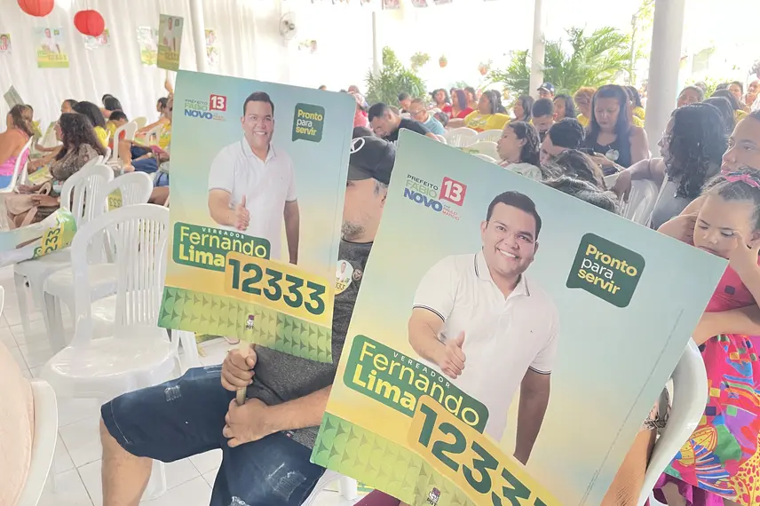 Fernando Lima reúne multidão em grande encontro com a zona Sul