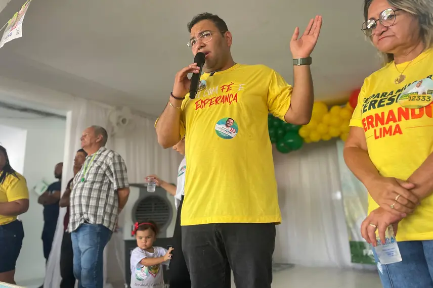 Fernando Lima reúne multidão em grande encontro com a zona Sul