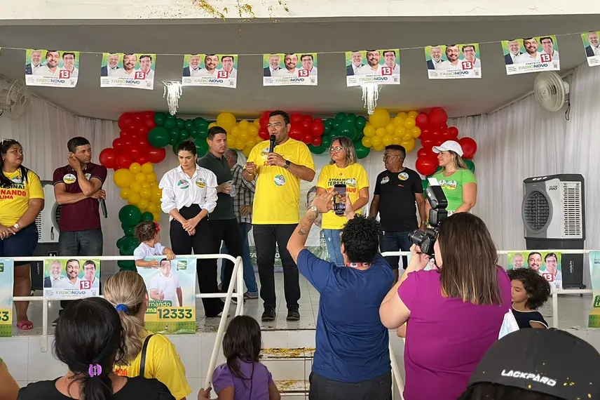 Fernando Lima reúne multidão em grande encontro com a zona Sul