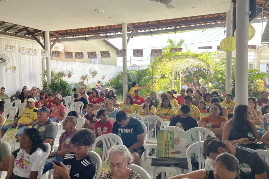 Fernando Lima reúne multidão em grande encontro com a zona Sul