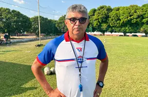 Flávio Araújo, técnico do Piauí EC (Foto: Pedro Melo/Conecta Piauí)