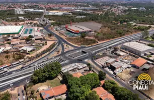 Governo Federal entrega rebaixamento da Av. João XXIII em Teresina nesta terça (3) (Foto: Conecta Piauí)