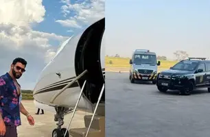 Gusttavo Lima tem avião apreendido em operação que prendeu Deolane (Foto: Reprodução)