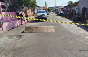 Homem é assassinado a tiros na Vila da Paz, zona Sul de Teresina (Foto: Kássio Cavalcante / Conecta Piauí)