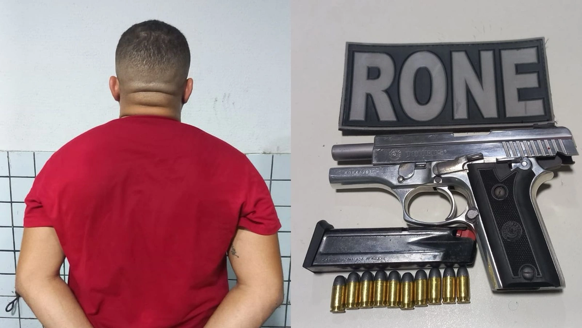 Homem é preso com arma após atropelar idoso ao tentar fugir da polícia em Teresina