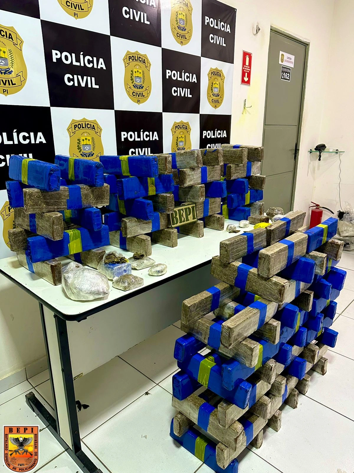 Homem é preso com cerca de 100 kg de drogas em depósito na zona Sul de Teresina