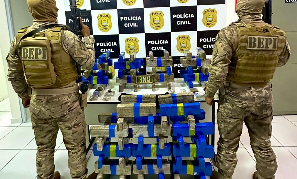 Homem é preso com cerca de 100 kg de drogas em depósito na zona Sul de Teresina