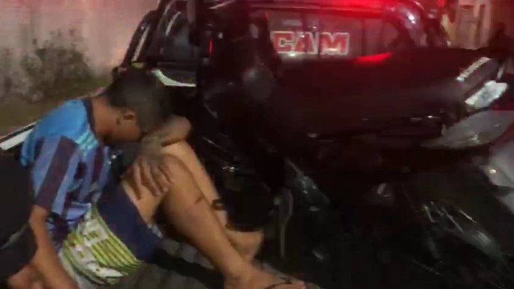 Homem é preso com moto adulterada e arma de fogo na zona Norte de Teresina