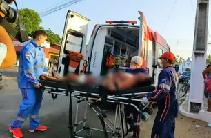 Homem foi esfaqueado pela irmã (Foto: Reprodução)