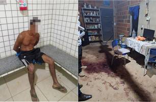 Homem foi preso em flagrante por assassinar companheira (Foto: Reprodução)