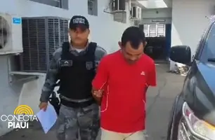 Homem mandado em aberto por latrocínio em 2021 é preso na zona Sul de Teresina (Foto: Repórter 12/Conecta Piauí)
