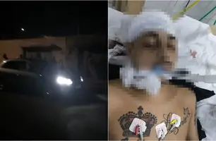 Homem sofre tentativa de homicídio na zona Leste de Teresina (Foto: Reprodução)