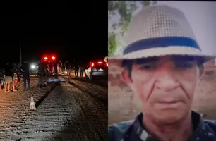 Idoso morre morre após cair de moto e quebrar o pescoço em cidade do Piauí (Foto: PortalP2/Reprodução)