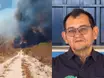 Incêndio atinge Pedro Laurentino e prefeito manda moradora pedir ajuda do governo