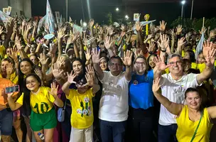 Joãozinho da Varjota realiza a maior carreata da história de Monsenhor Gil (Foto: Eduardo Amorim/ Conecta Piauí)