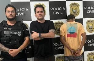 Jovem é preso 24 horas após ser solto por violência doméstica e roubos em Barras (Foto: Divulgação/Polícia Civil)