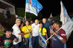 Juca Alves realiza grande reunião ao lado de Dr. Pessoa na zona Sul de Teresina (Foto: Alessandra Fonseca/Conecta Piauí)