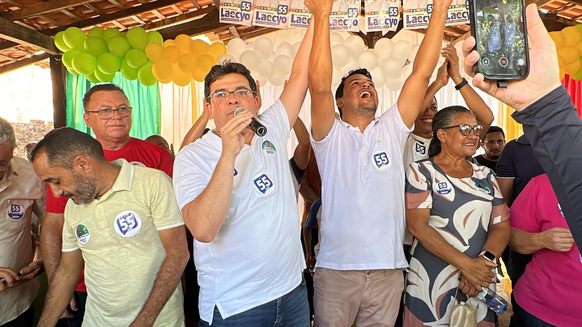 Laecyo Marinho e Rafael Fonteles realizam Reunião do Time do Povo em Arraial