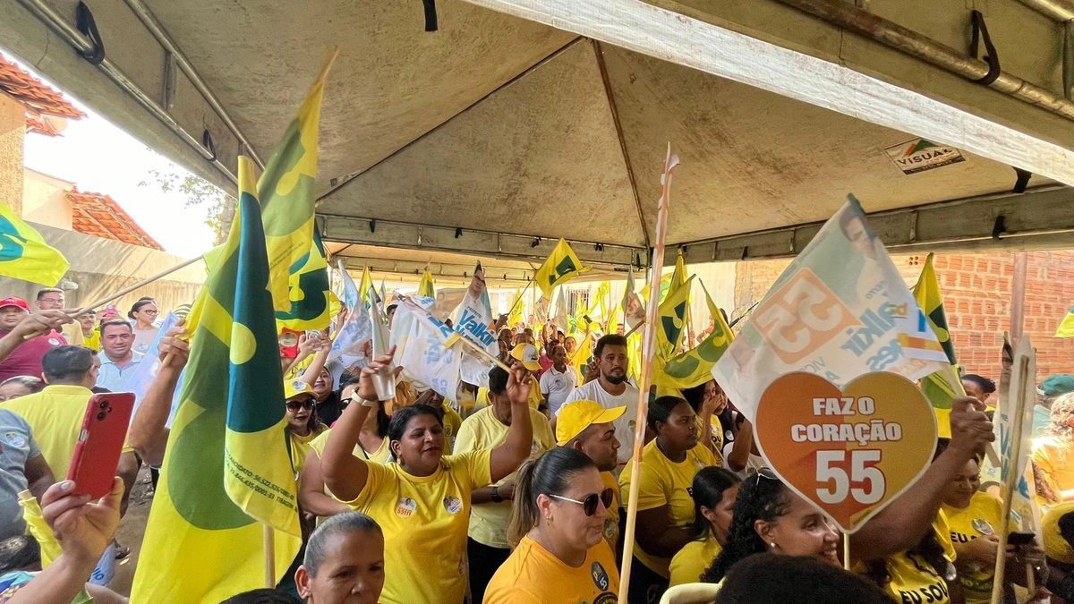 Laecyo Marinho e Rafael Fonteles realizam Reunião do Time do Povo em Arraial