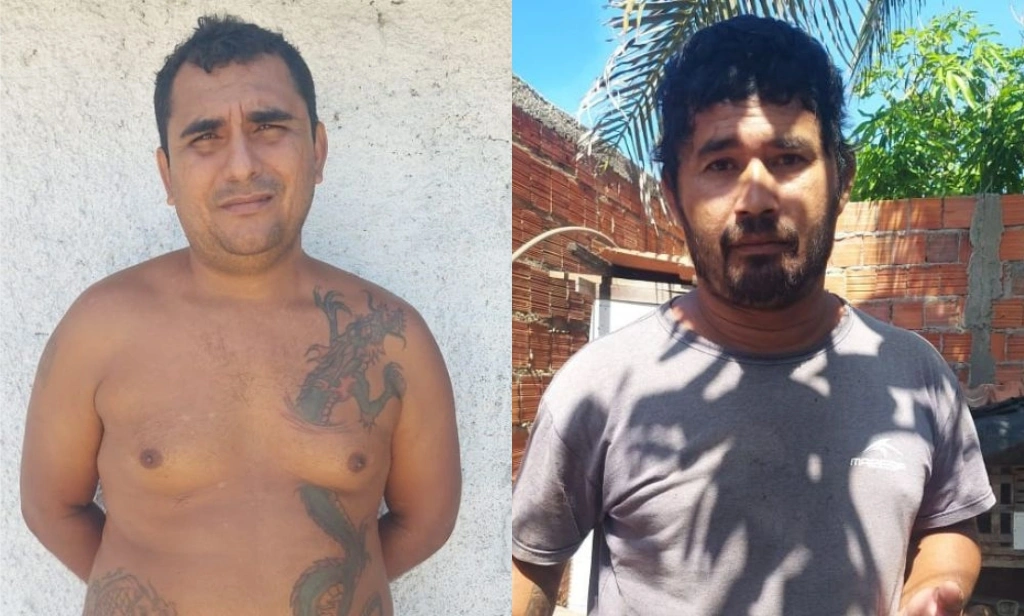 Luís Carlos Santos Costa, de 38 anos, e Erivaldo da Silva Soares, de 37 anos