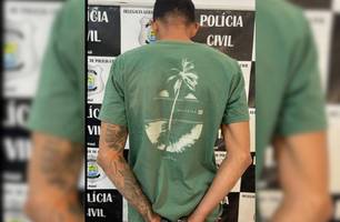 'Magão' é preso por tráfico de drogas dentro de residência em José de Freitas (Foto: Divulgação/Polícia Civil)