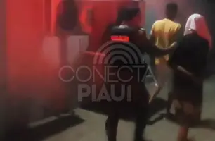 Menor é apreendido na zona Norte de Teresina (Foto: Repórter12/Conecta Piauí)