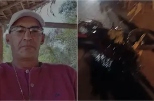 Motociclista morre após grave acidente com carro em cidade do Piauí (Foto: Reprodução)