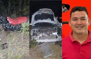 Motociclista tem braço decepado e morre após grave acidente na PI-122 em Teresina (Foto: Reprodução)