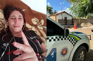 Mulher é encontrada morta com várias perfurações em frente à casa no Sul do Piauí (Foto: Reprodução)