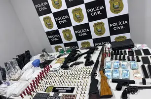 Operação 53 do Departamento Estadual de Repressão ao Narcotráfico (DENARC) (Foto: Reprodução)