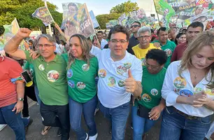 Patrícia Moreira realiza comício com presença do governador em Uruçuí (Foto: Conecta Piauí)