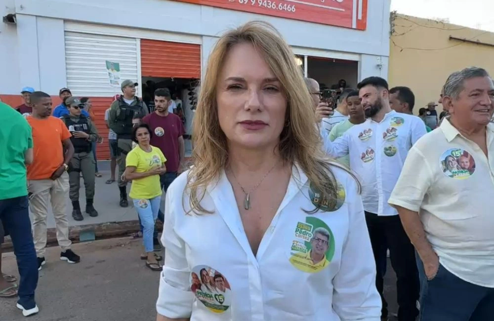 Patrícia Moreira realiza comício com presença do governador em Uruçuí