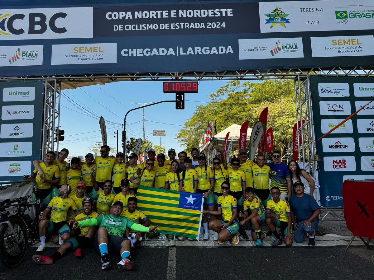 Piauí conquista oito medalhas na Copa Norte e Nordeste de Ciclismo