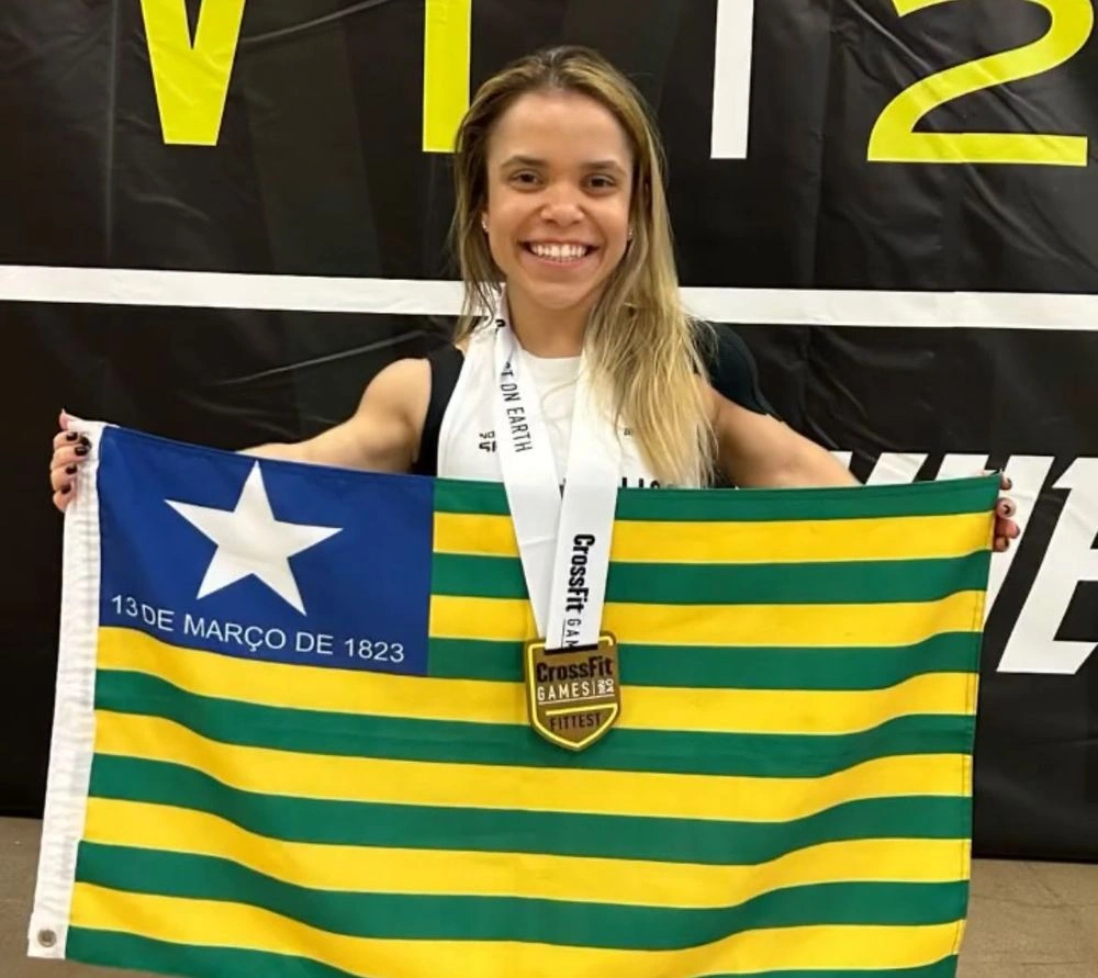 Piauiense Creusa Angélica é campeã do crossFit mundial