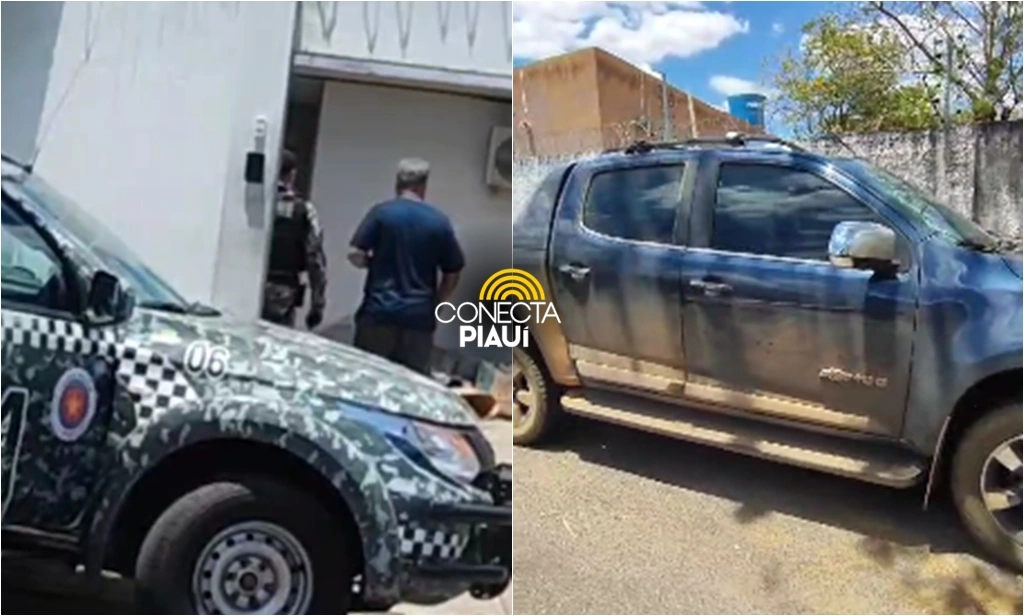 Polícia apreende arma de fogo ao abordar S10 na PI-130, em Nazária