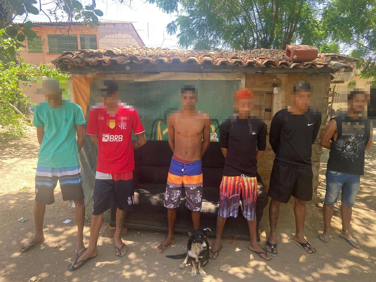 Polícia Militar prende seis indivíduos suspeitos de tráfico e apreende grande quantidade de drogas na zona Sul de Teresina