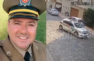 Policial militar foi desarmado enquanto realizava um patrulhamento de rotina (Foto: Reprodução)