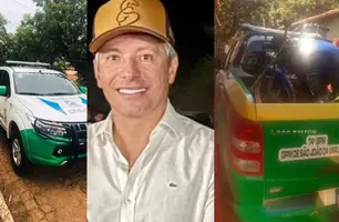 Prefeito de Valença do Piauí é acusado de usar carro da PM em campanha eleitoral (Foto: Conecta Piauí)